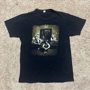 Coldplay 2009 Tour Black Graphic Tee